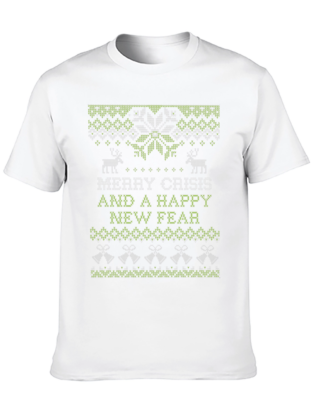 Merry Crisis Ugly Christmas Sweater T-Shirt