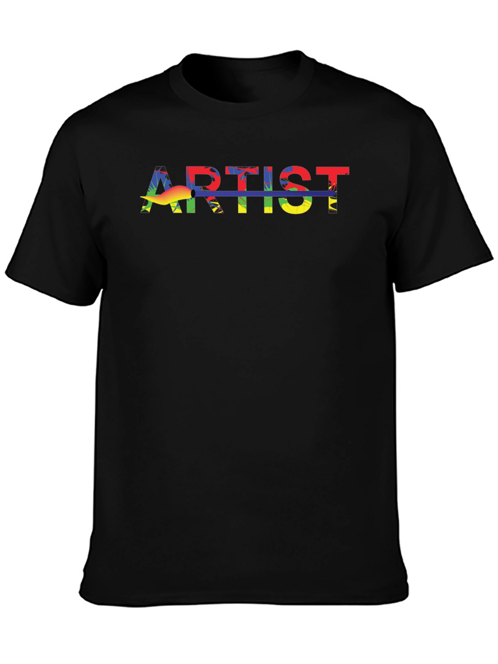 Artist Rainbow Graphic T-Shirt