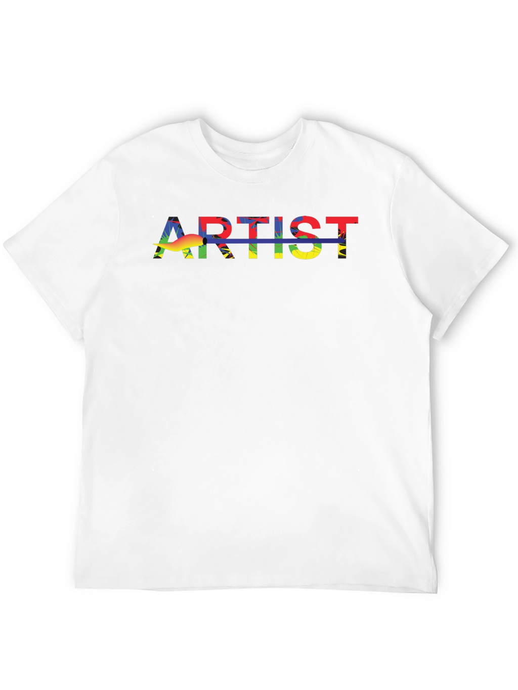 Artist Rainbow Graphic T-Shirt