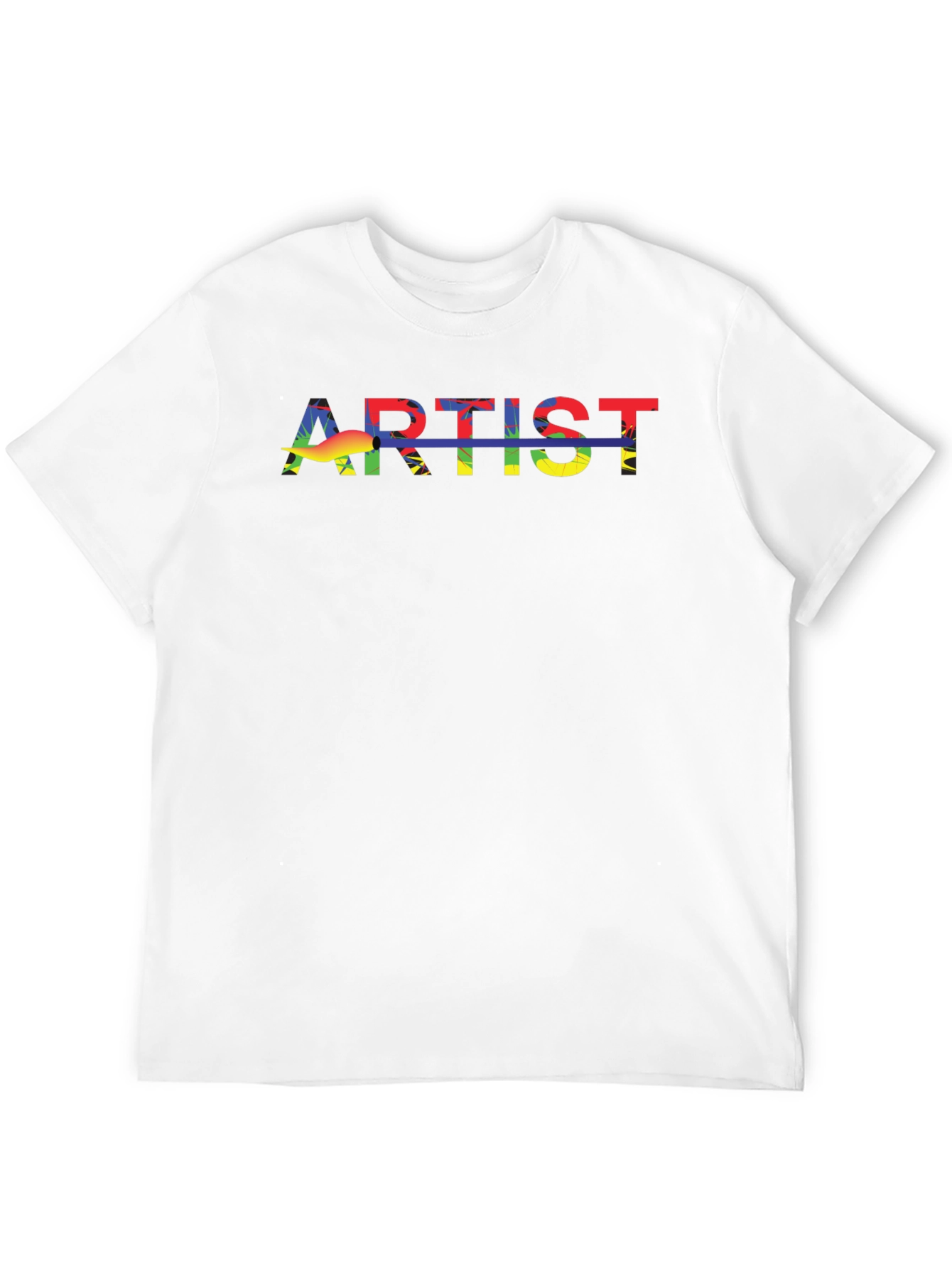 Artist Rainbow Graphic T-Shirt