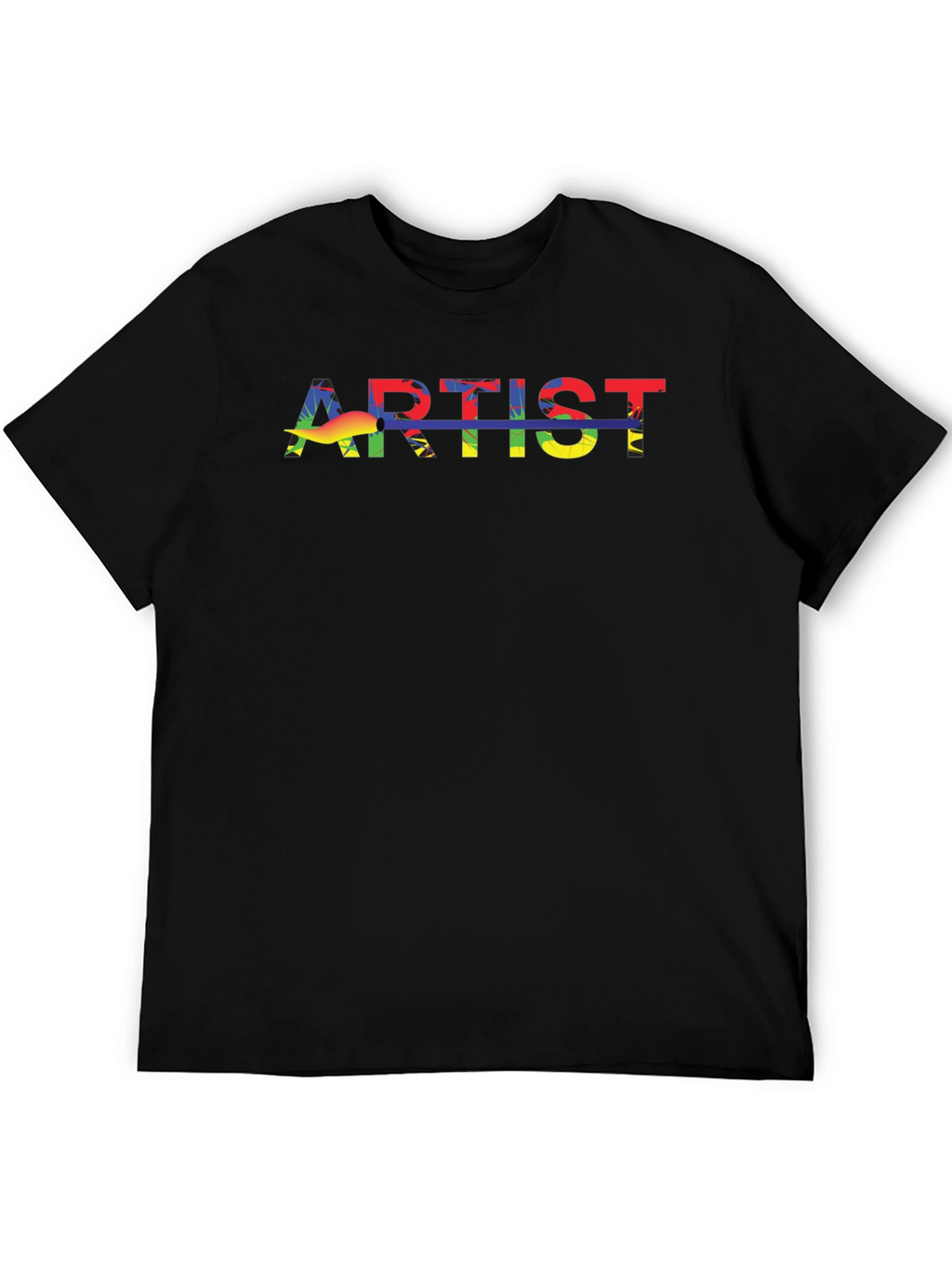 Artist Rainbow Graphic T-Shirt