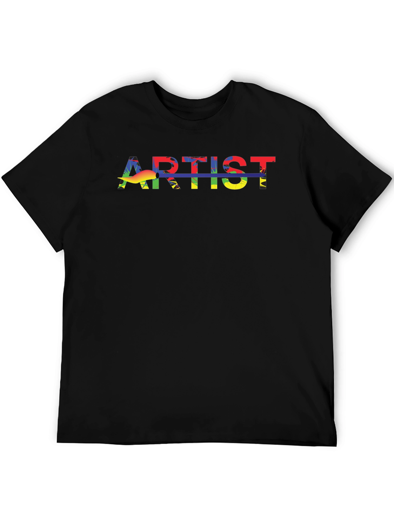 Artist Rainbow Graphic T-Shirt
