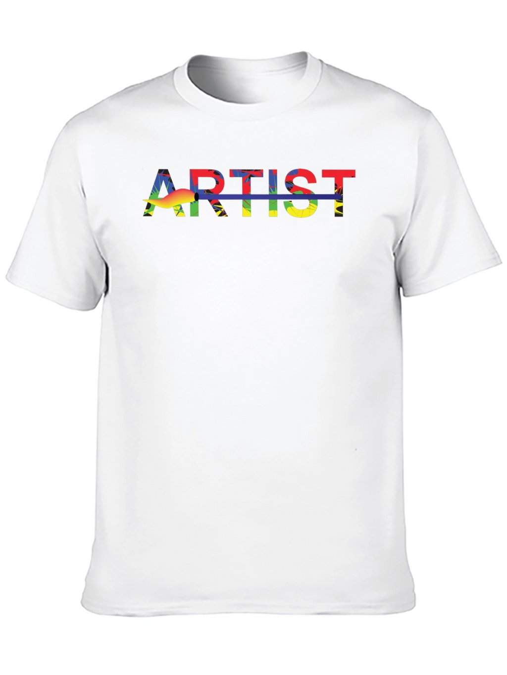 Artist Rainbow Graphic T-Shirt