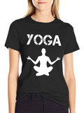 Yoga Pose T-Shirt - Relax & Meditate