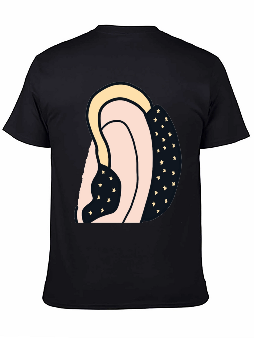 Abstract Graphic Print T-Shirt