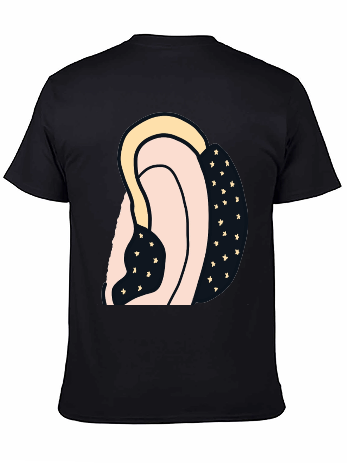 Abstract Graphic Print T-Shirt