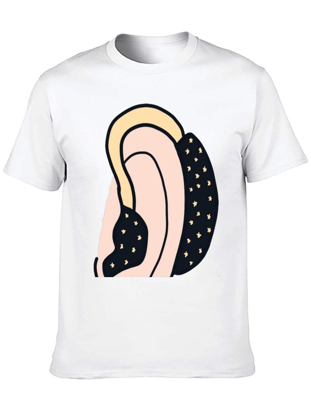 Abstract Graphic Print T-Shirt