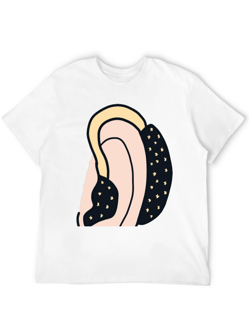Abstract Graphic Print T-Shirt