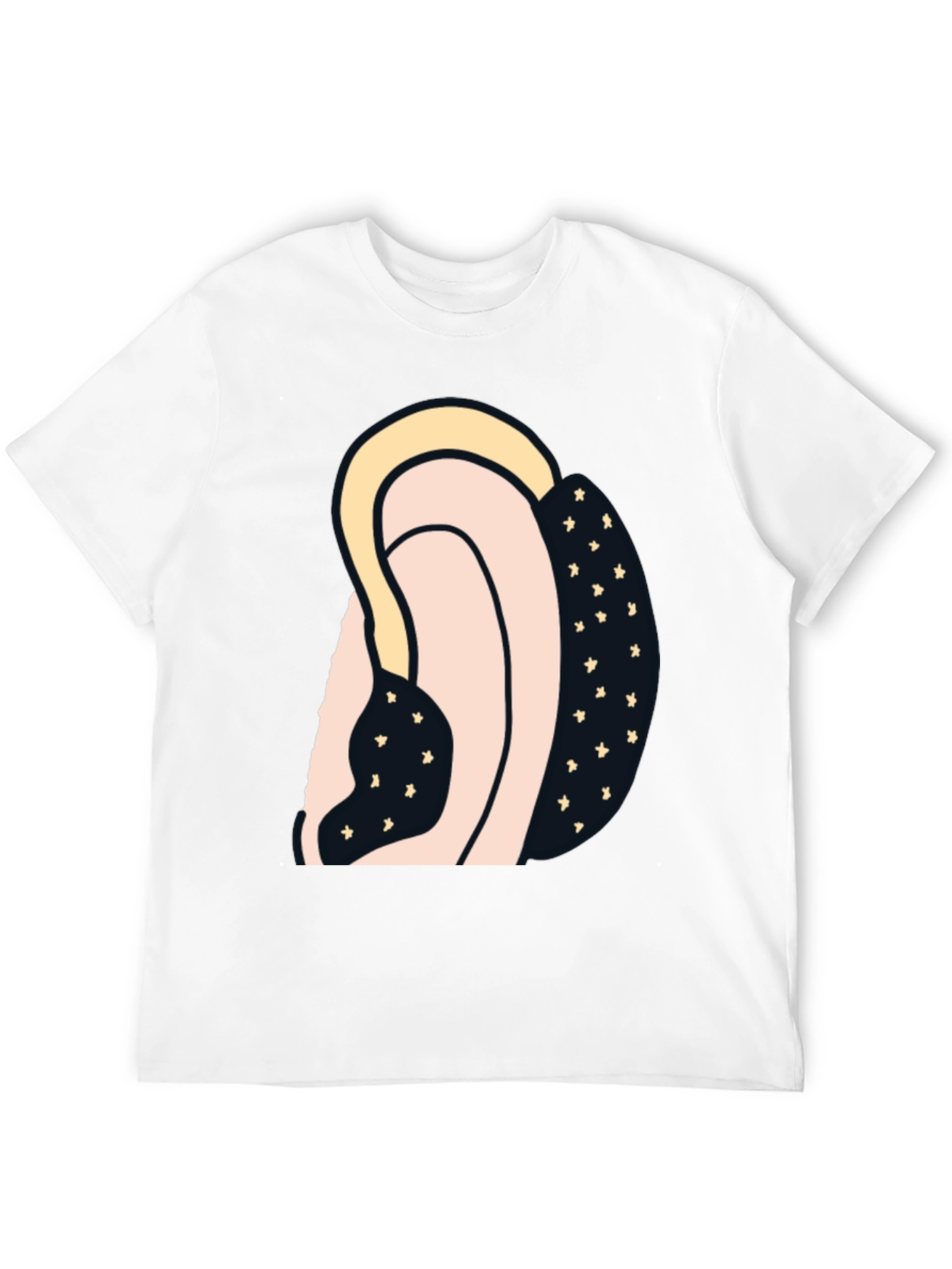 Abstract Graphic Print T-Shirt