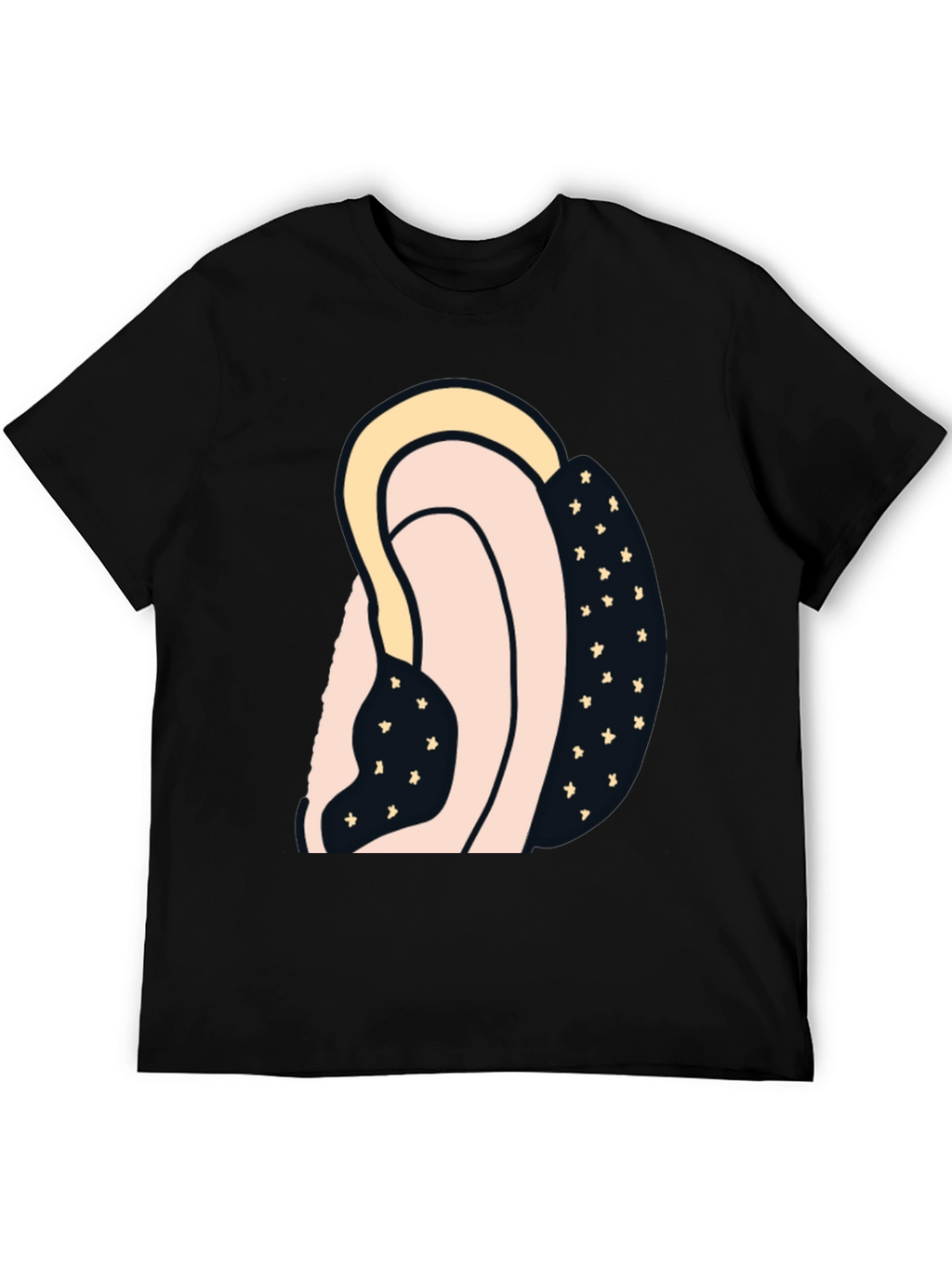 Abstract Graphic Print T-Shirt