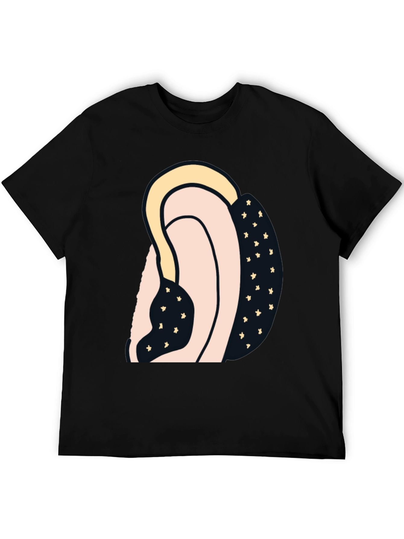 Abstract Graphic Print T-Shirt