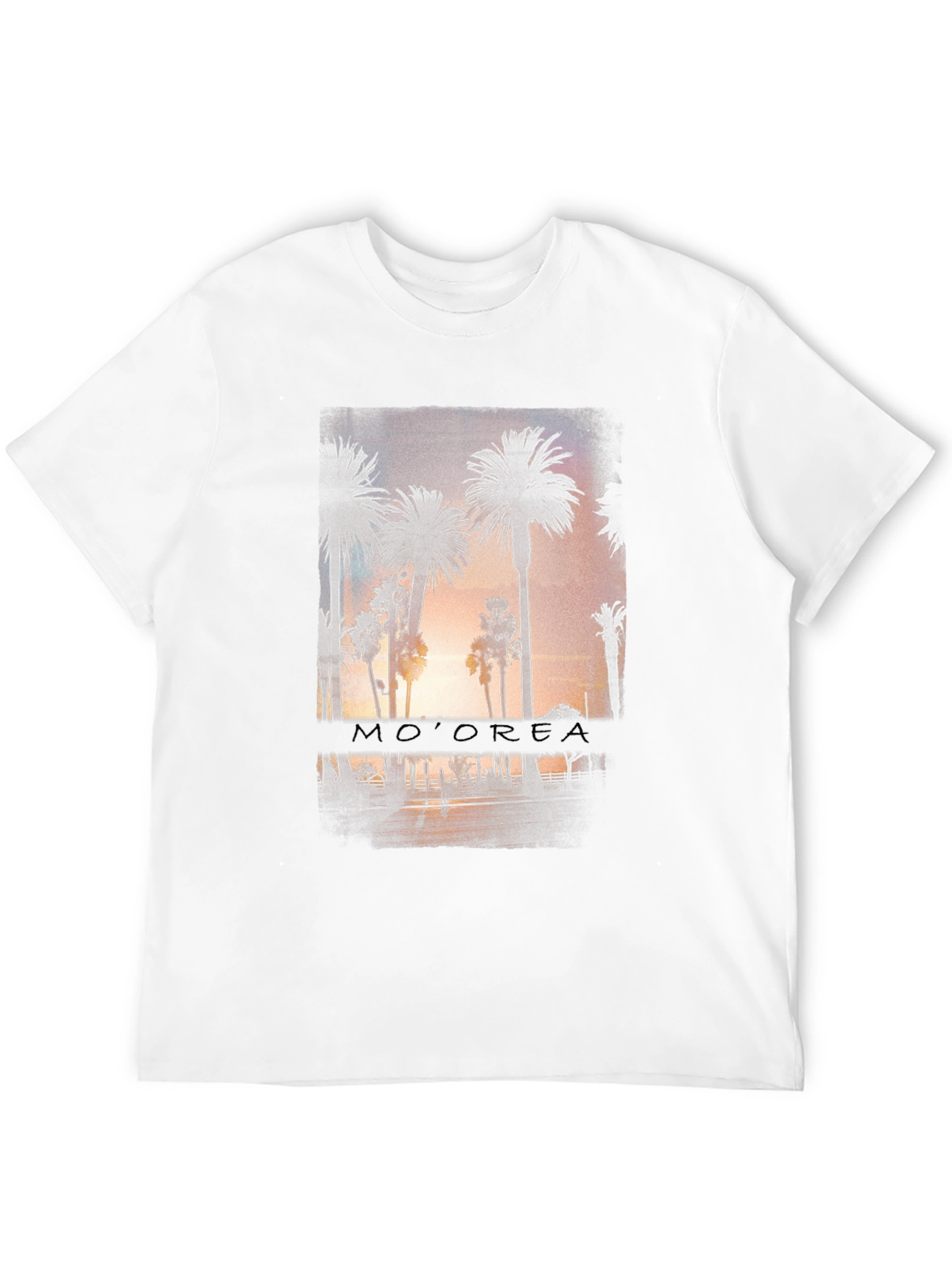 Moorea Palm Tree Graphic Tee