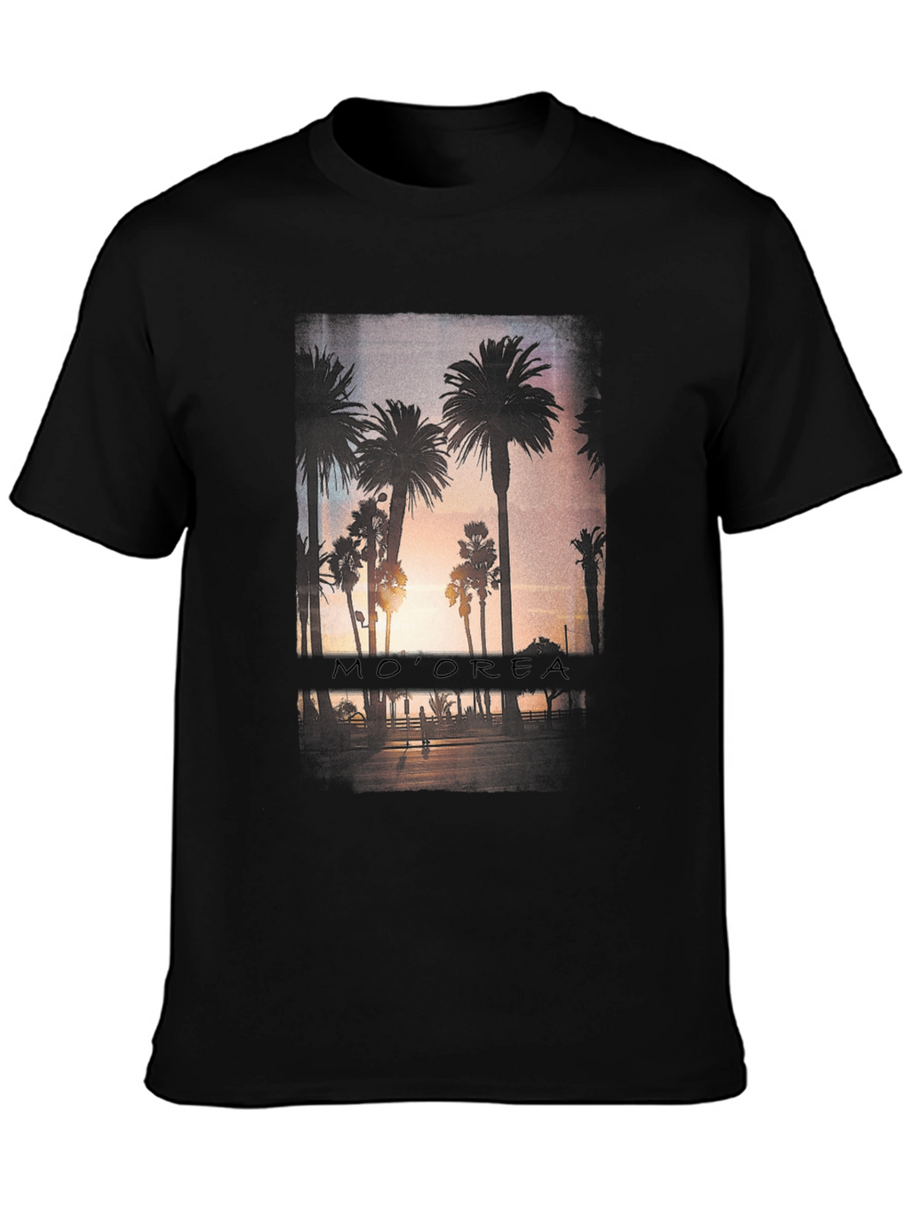 Moorea Palm Tree Graphic Tee
