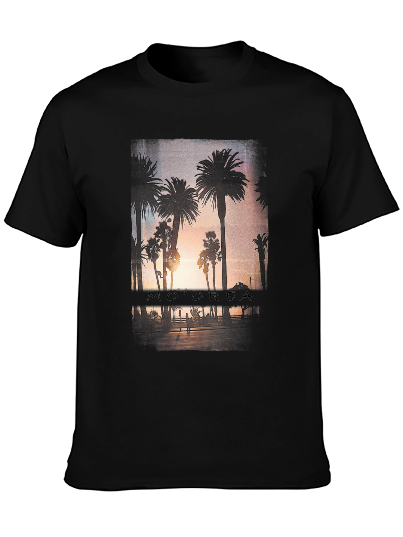 Moorea Palm Tree Graphic Tee