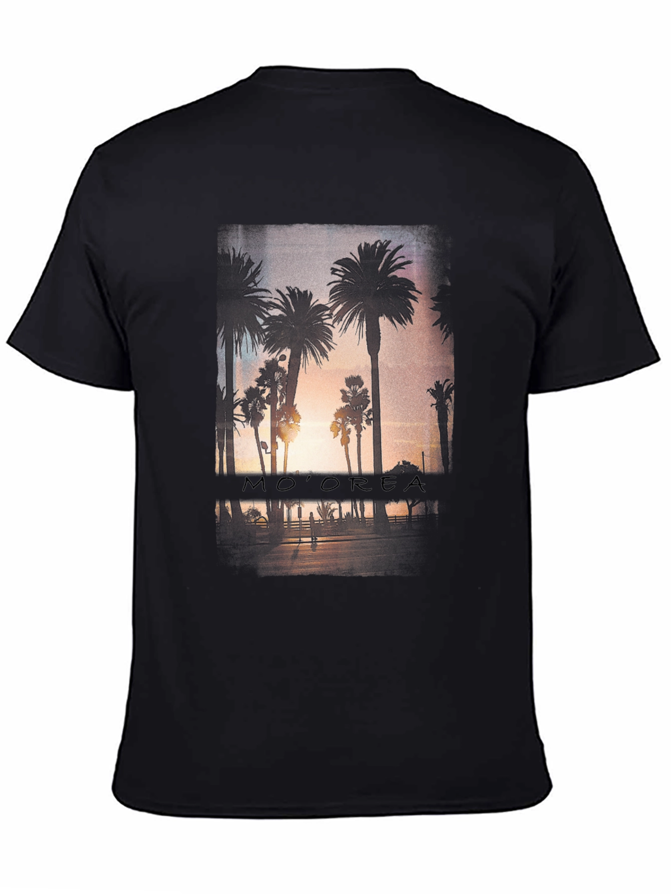 Moorea Palm Tree Graphic Tee