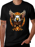 Eagle Graphic Tee - Bold Bird of Prey Design
