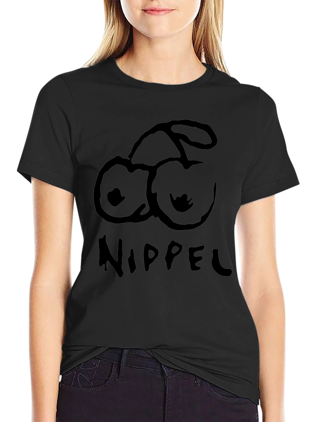 Nippel Cherry T-Shirt - Funny Graphic Tee