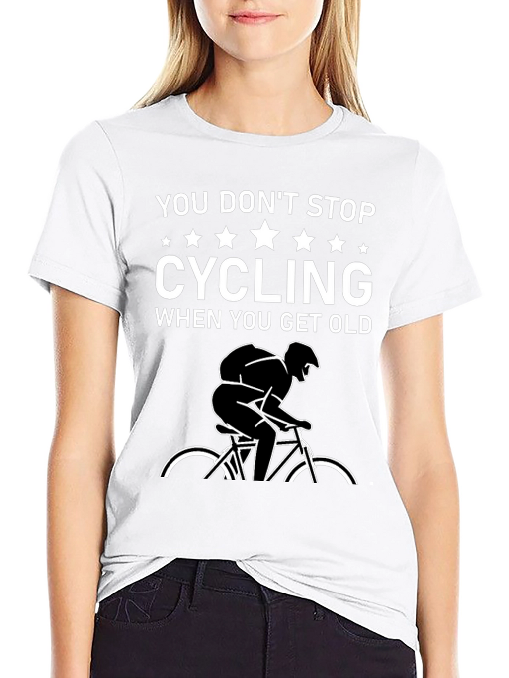 Cycling T-Shirt - You Dont Stop Cycling