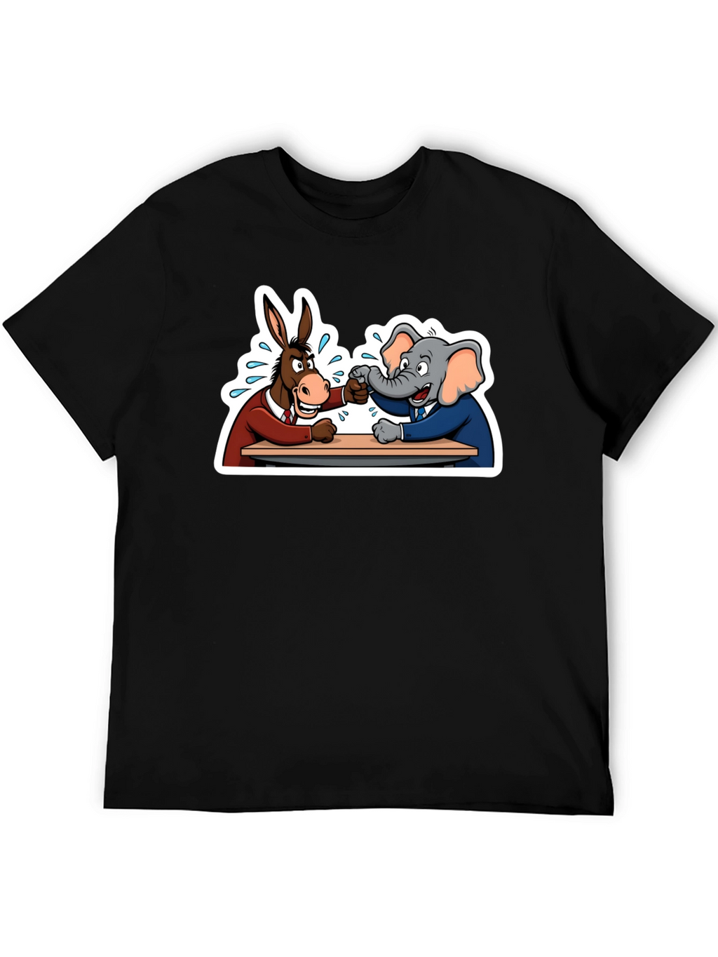 Political Animals Fist Bump Graphic Tee