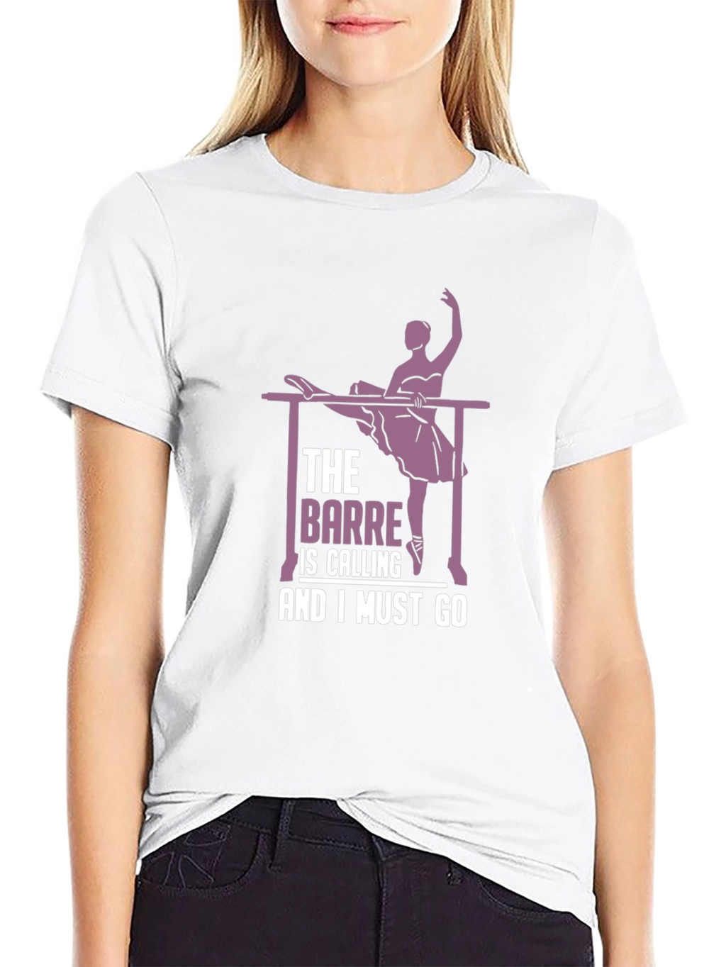 Ballet Barre Calling T-Shirt - Dance Apparel