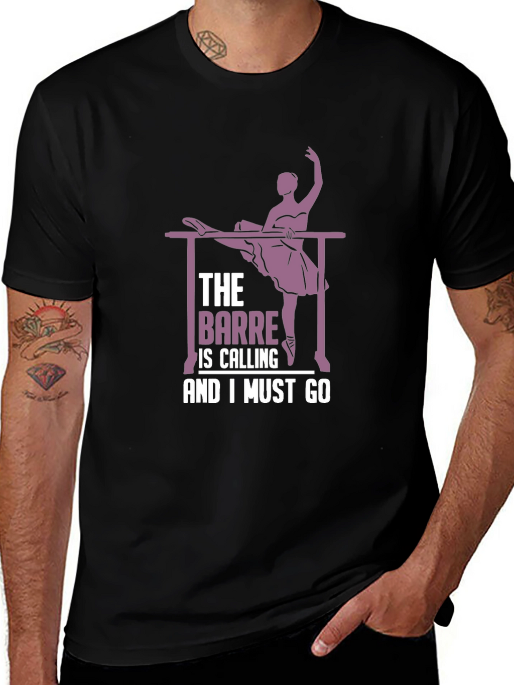 Ballet Barre Calling T-Shirt - Dance Apparel