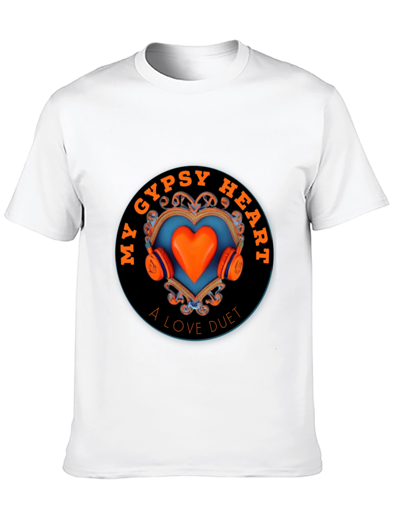 My Gypsy Heart T-Shirt - Music Lover Tee