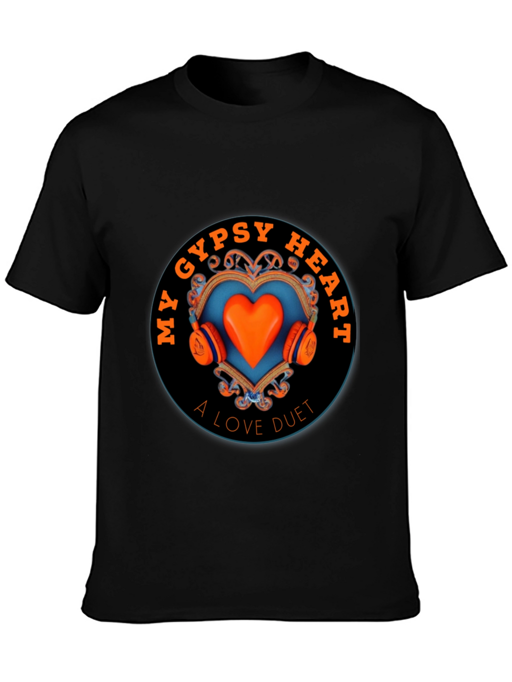 My Gypsy Heart T-Shirt - Music Lover Tee