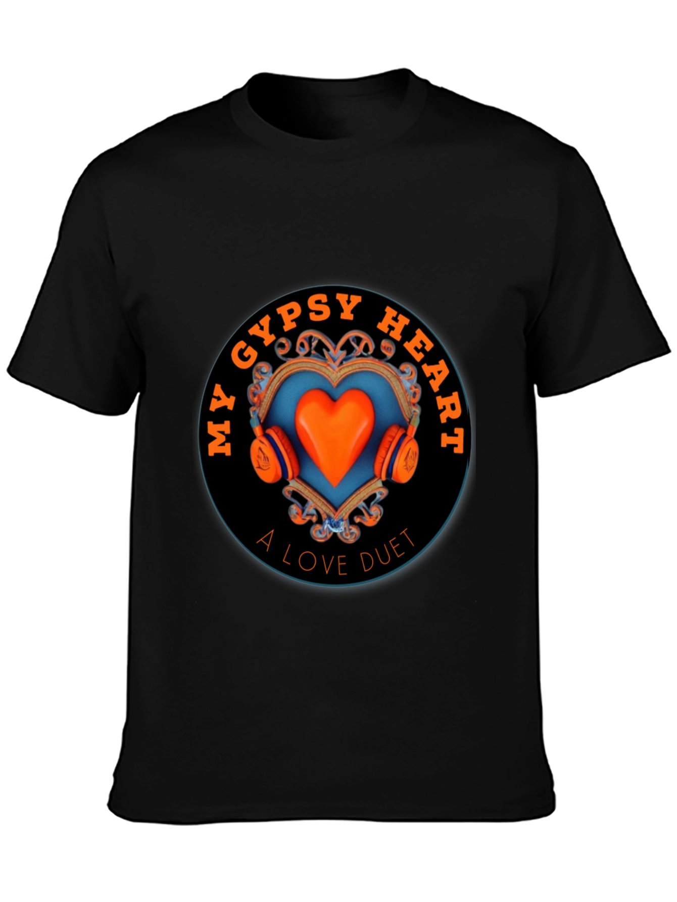 My Gypsy Heart T-Shirt - Music Lover Tee