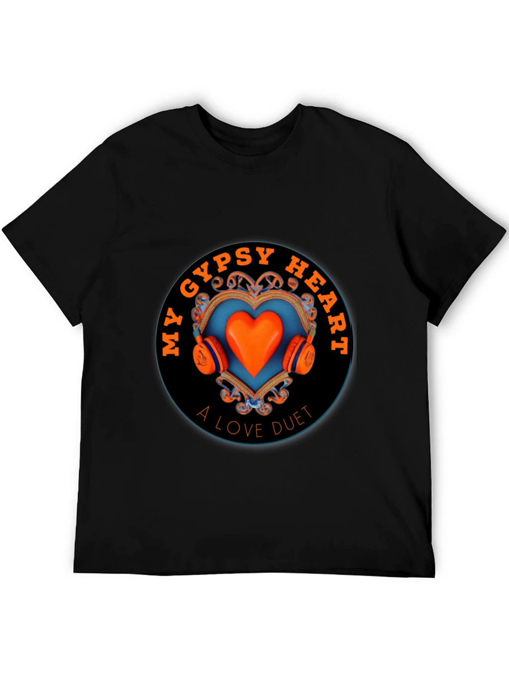 My Gypsy Heart T-Shirt - Music Lover Tee