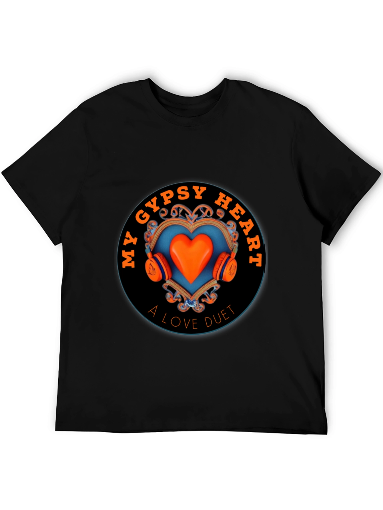 My Gypsy Heart T-Shirt - Music Lover Tee