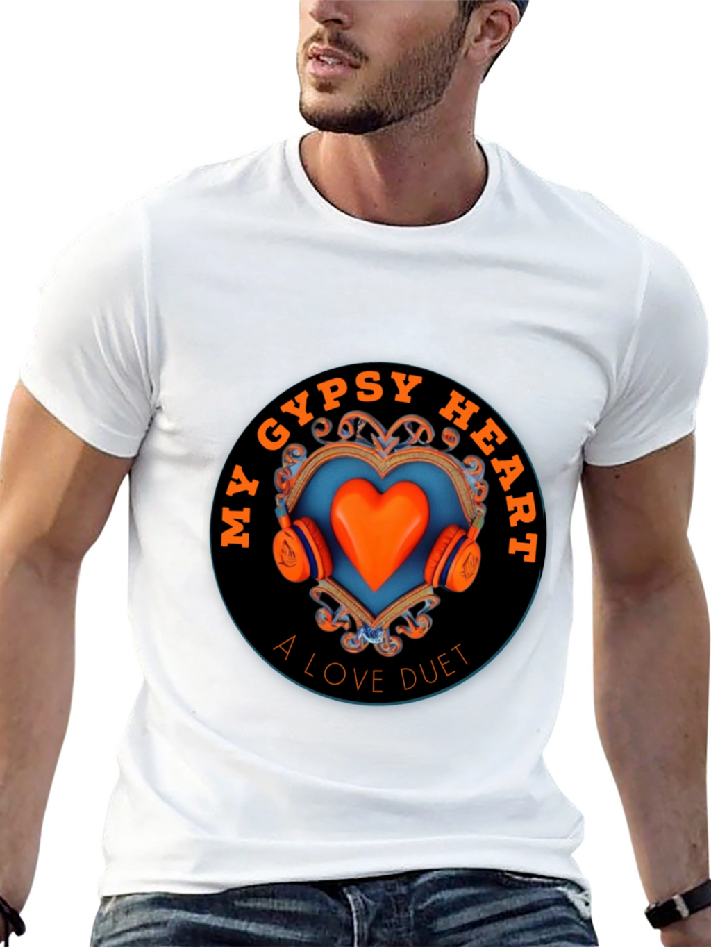 My Gypsy Heart T-Shirt - Music Lover Tee