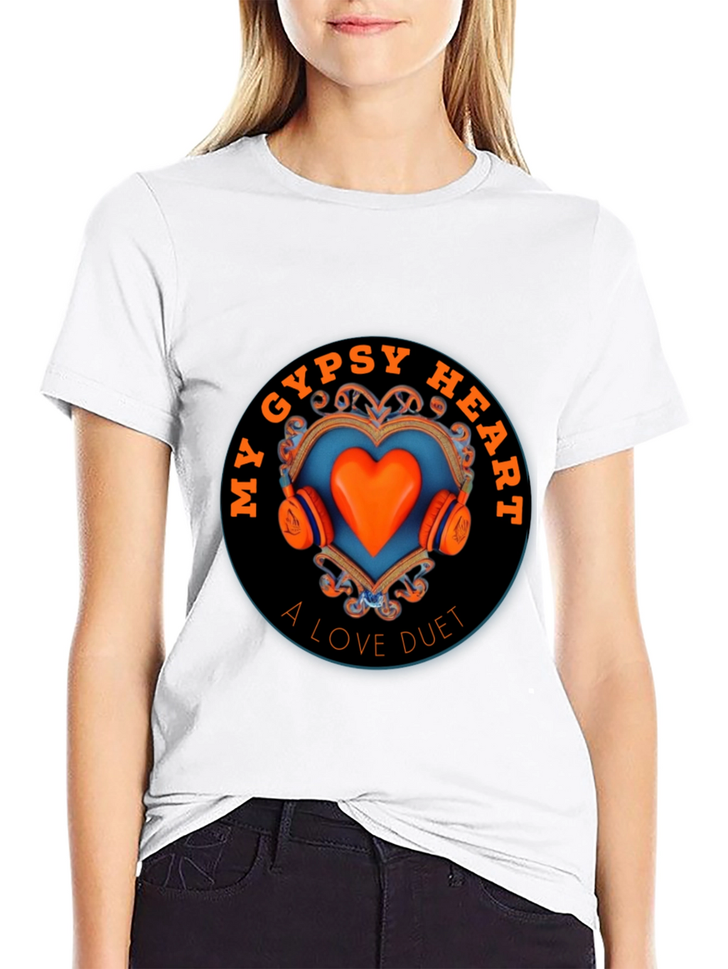 My Gypsy Heart T-Shirt - Music Lover Tee