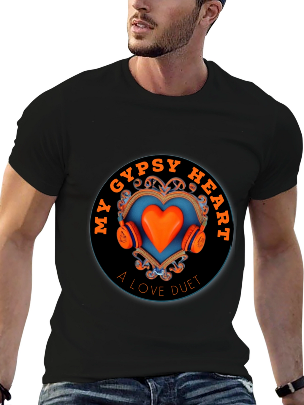 My Gypsy Heart T-Shirt - Music Lover Tee