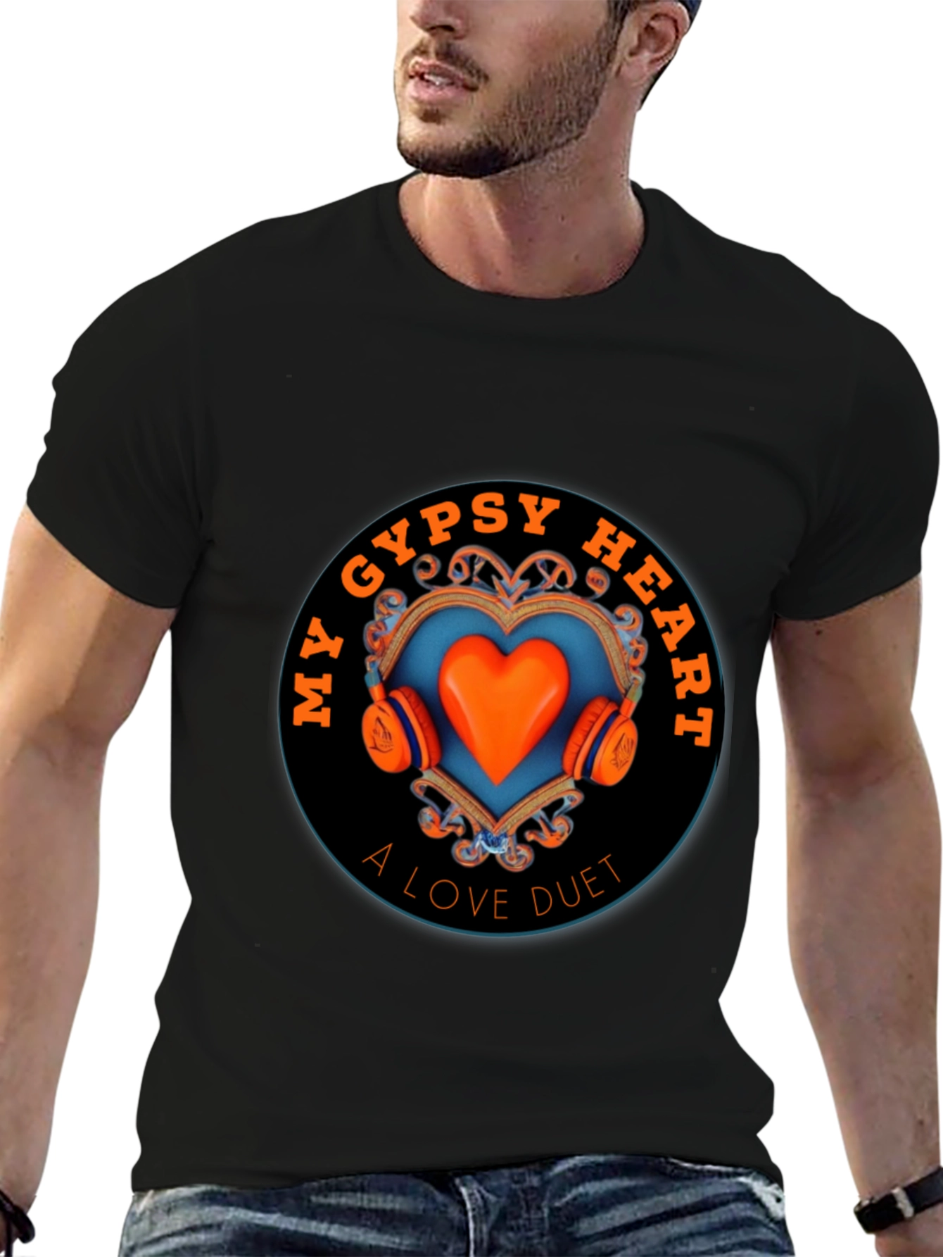 My Gypsy Heart T-Shirt - Music Lover Tee