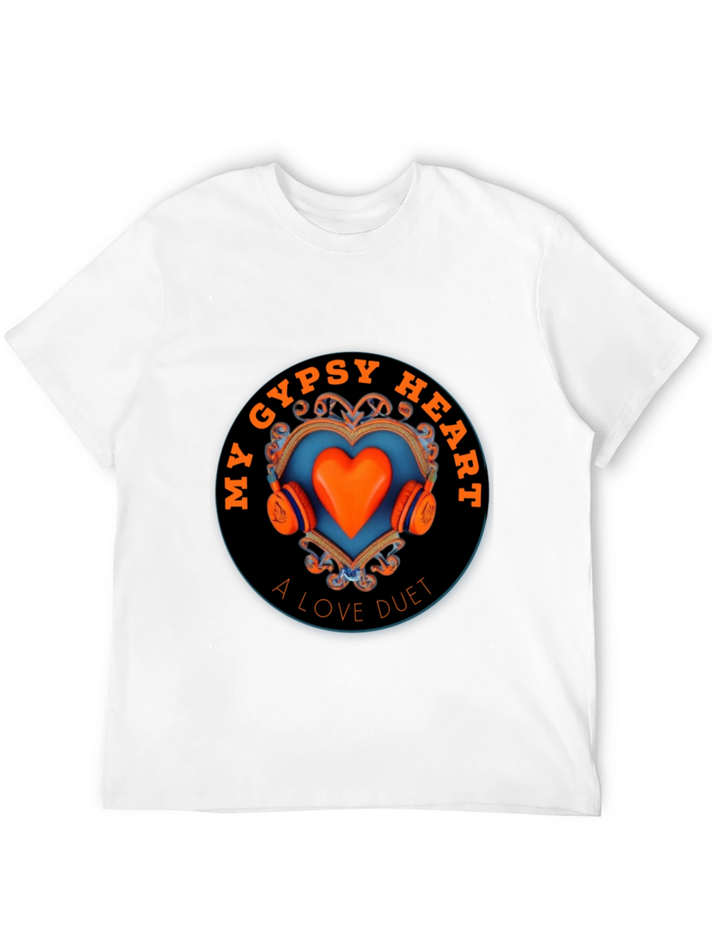 My Gypsy Heart T-Shirt - Music Lover Tee