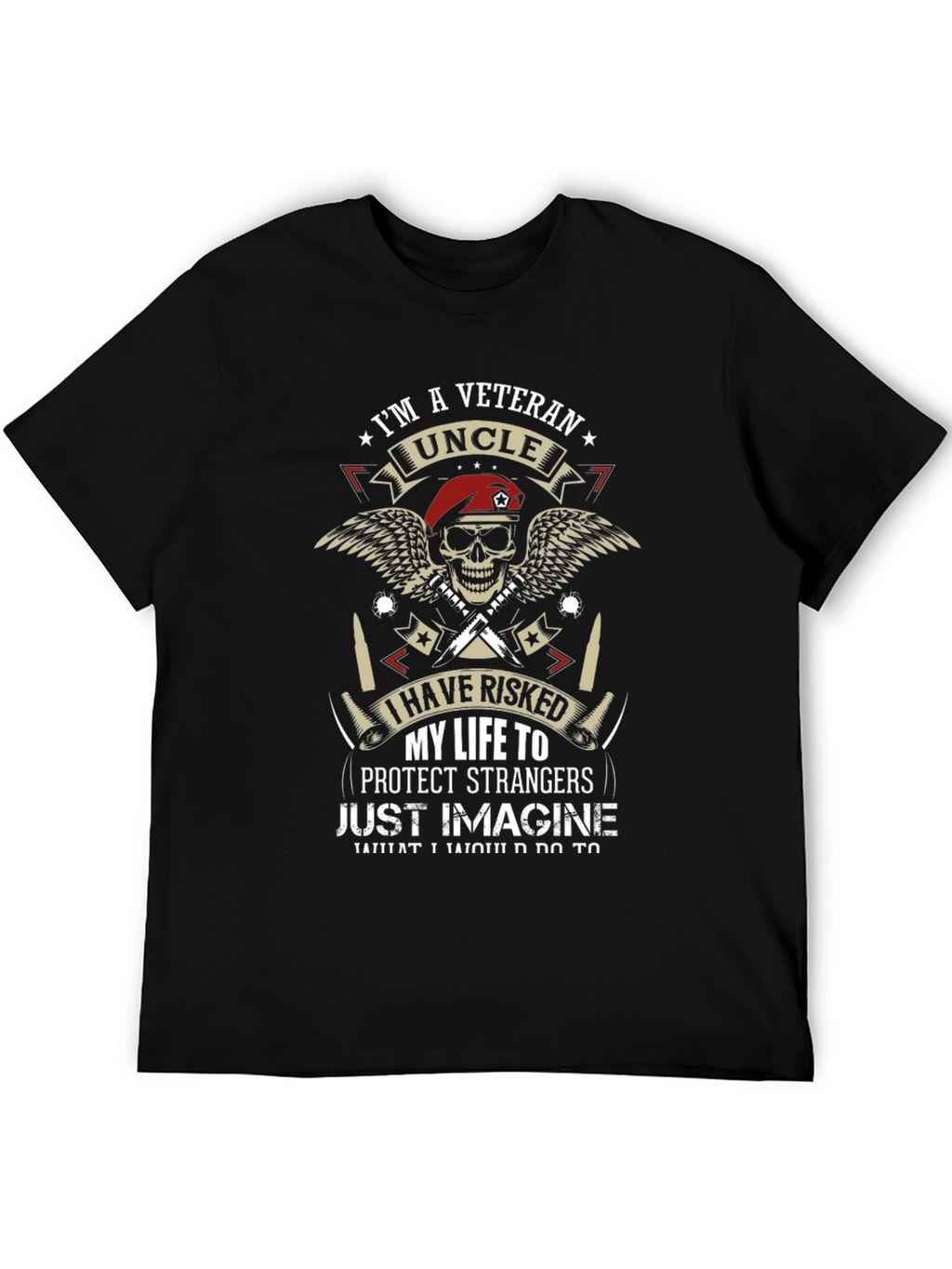Veteran Uncle Graphic T-Shirt