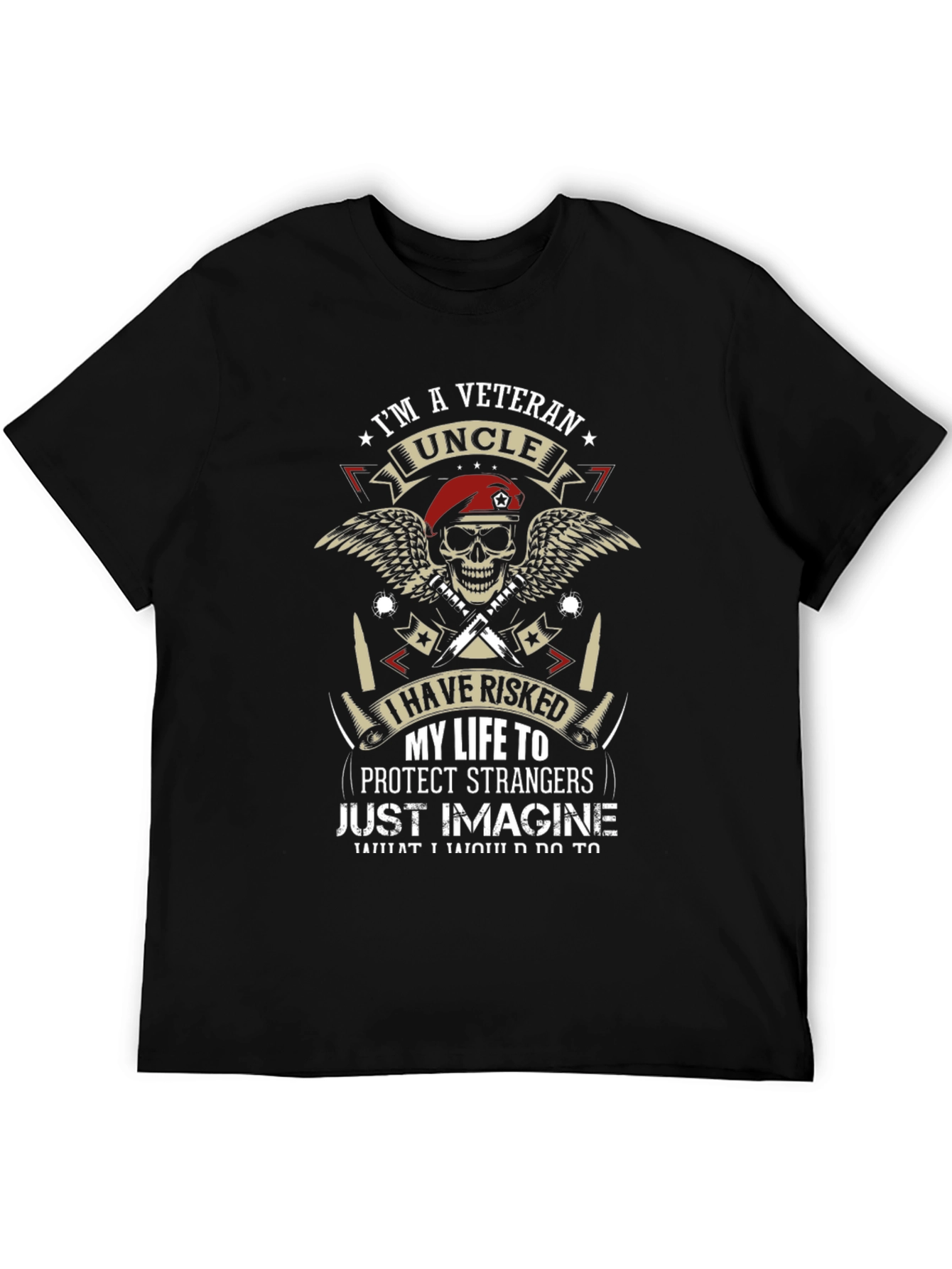 Veteran Uncle Graphic T-Shirt
