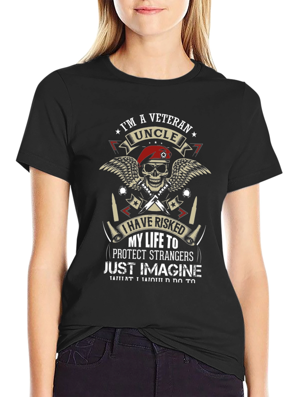 Veteran Uncle Graphic T-Shirt