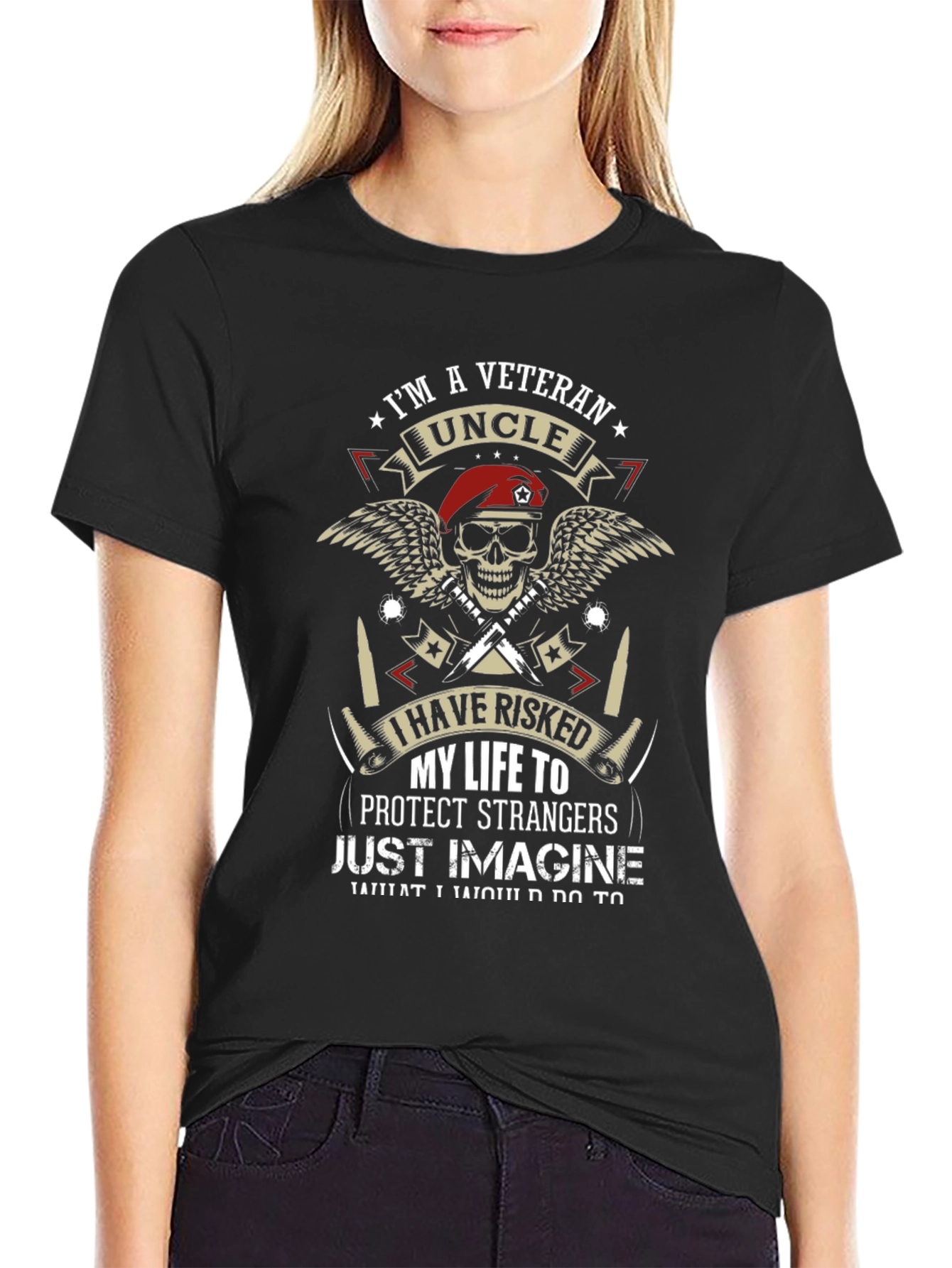 Veteran Uncle Graphic T-Shirt