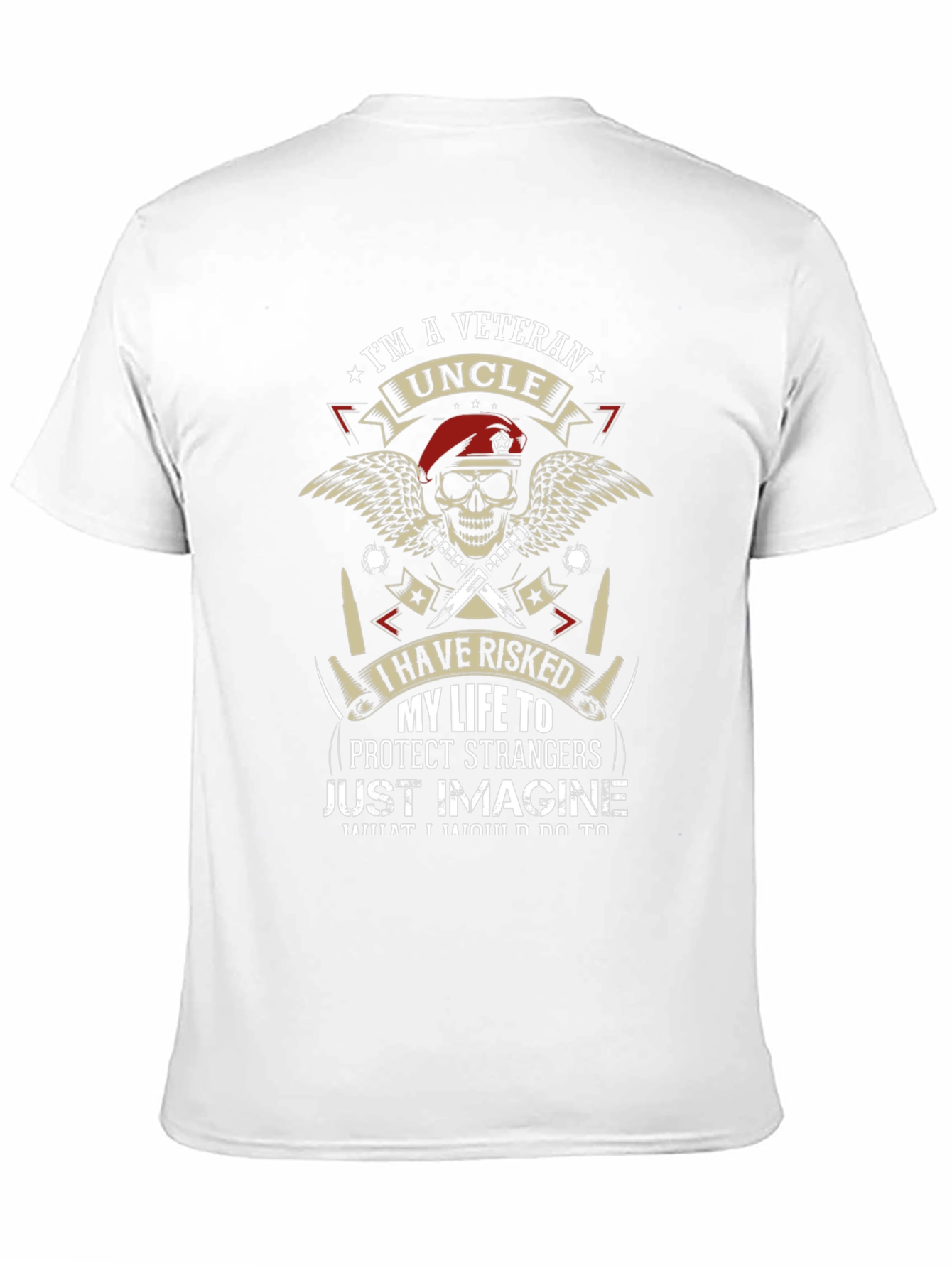 Veteran Uncle Graphic T-Shirt