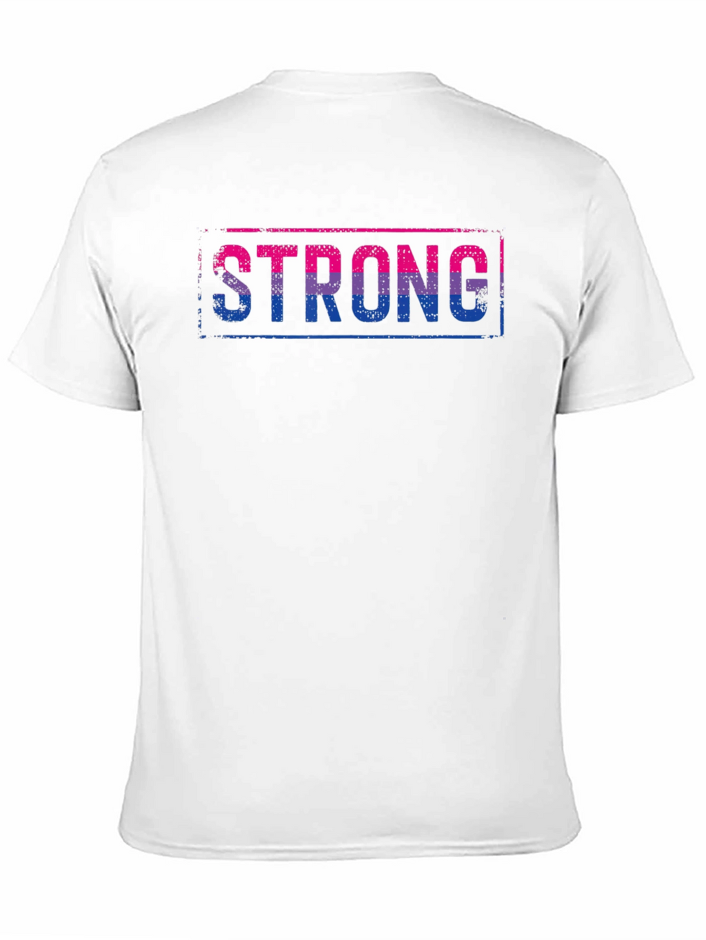 Bisexual Pride STRONG Graphic T-Shirt
