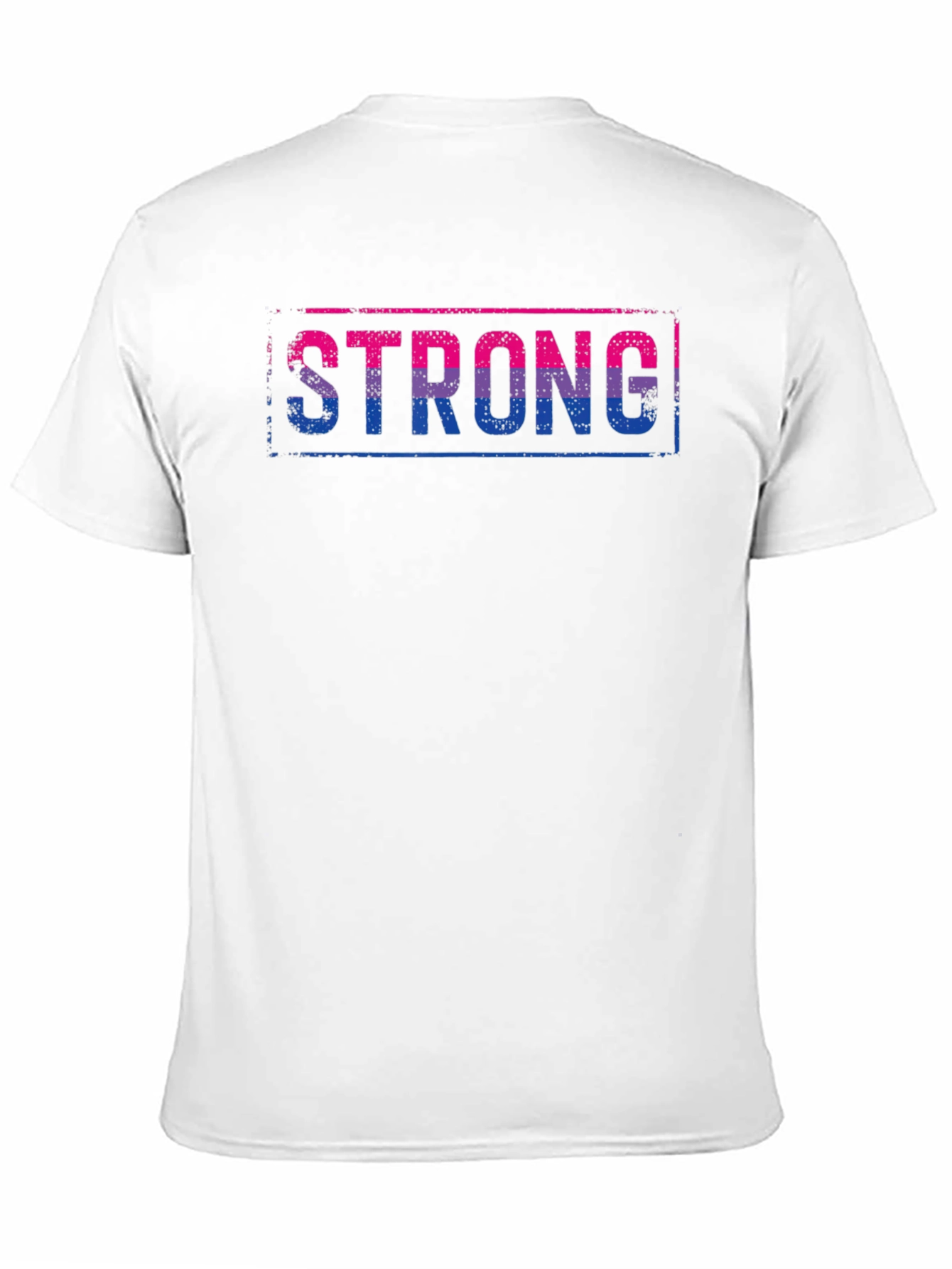 Bisexual Pride STRONG Graphic T-Shirt