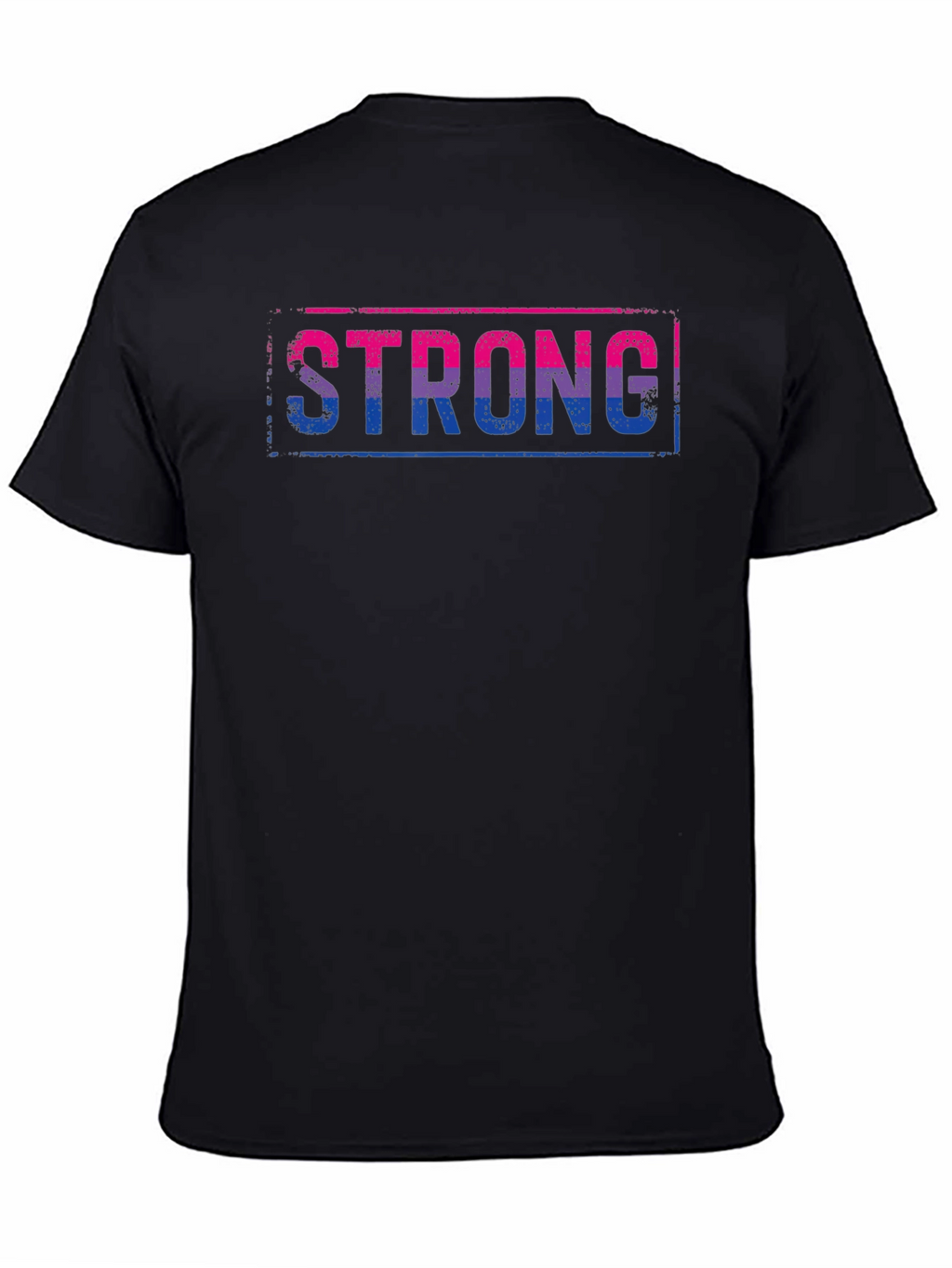 Bisexual Pride STRONG Graphic T-Shirt