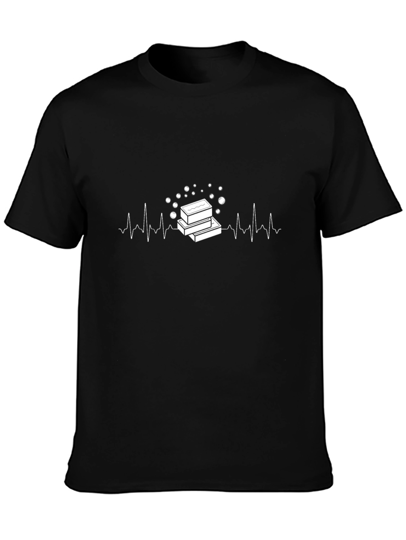Heartbeat Soap T-Shirt - Cleanliness is Next to Godliness