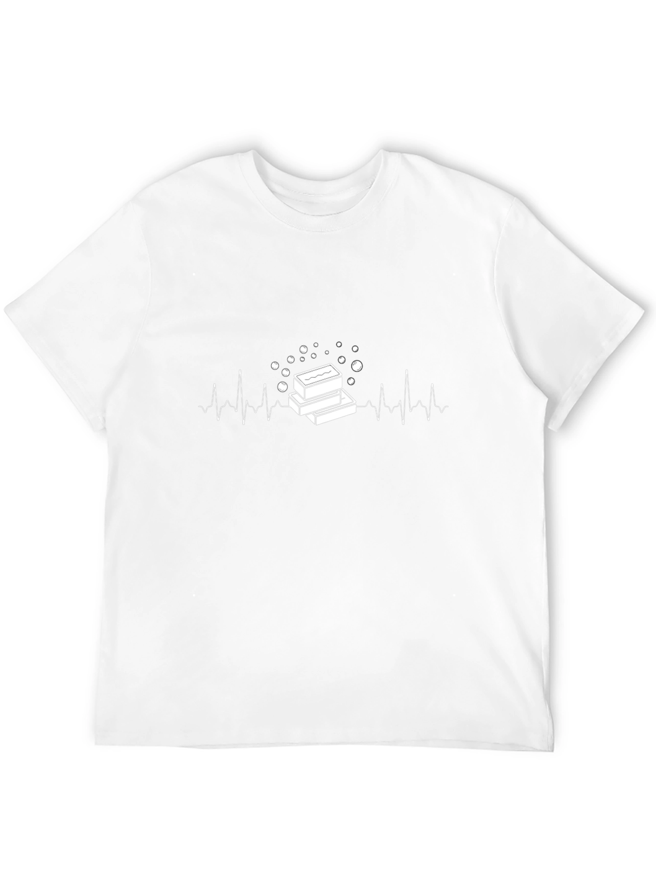 Heartbeat Soap T-Shirt - Cleanliness is Next to Godliness
