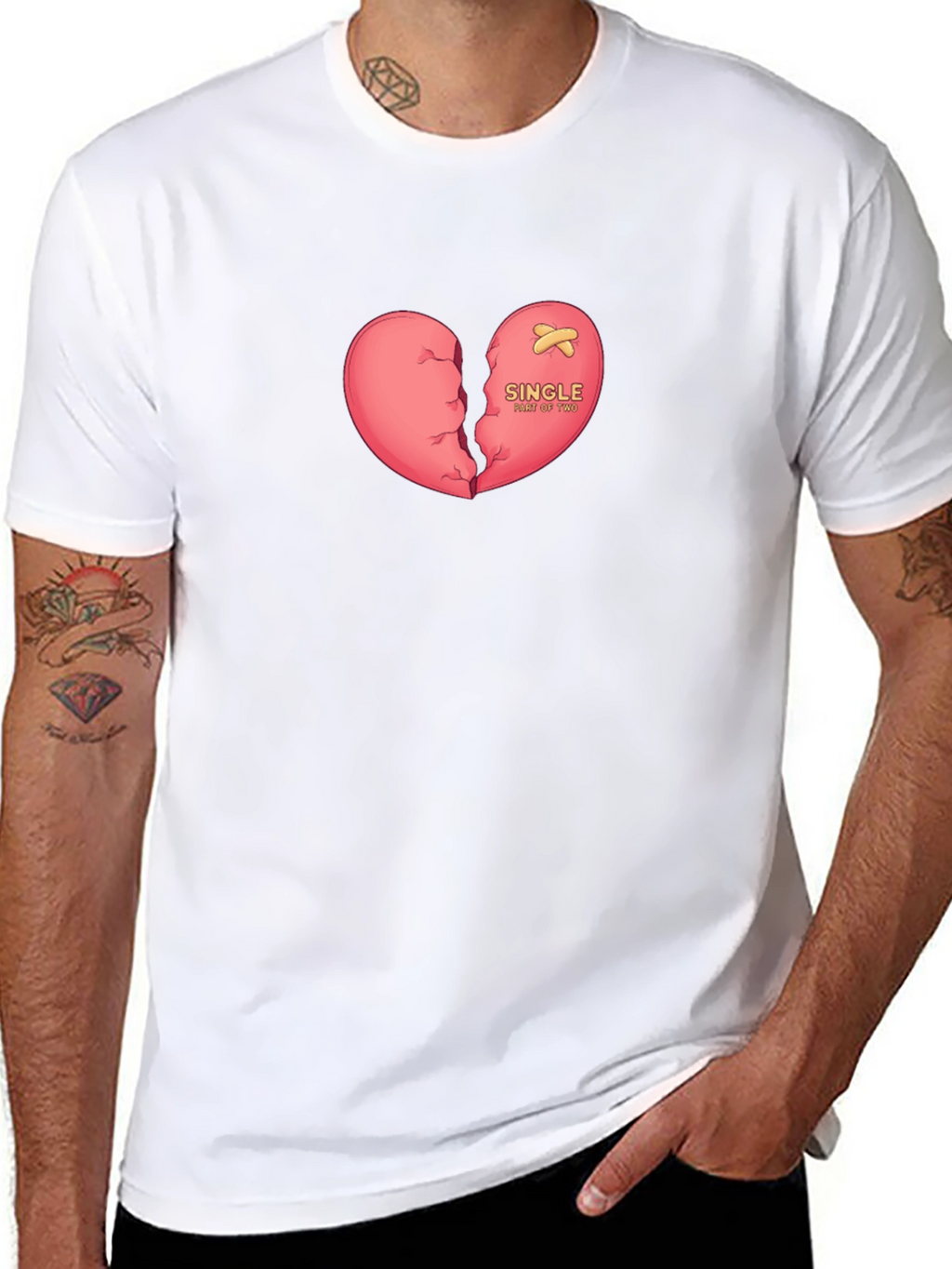 Mended Broken Heart Graphic Tee