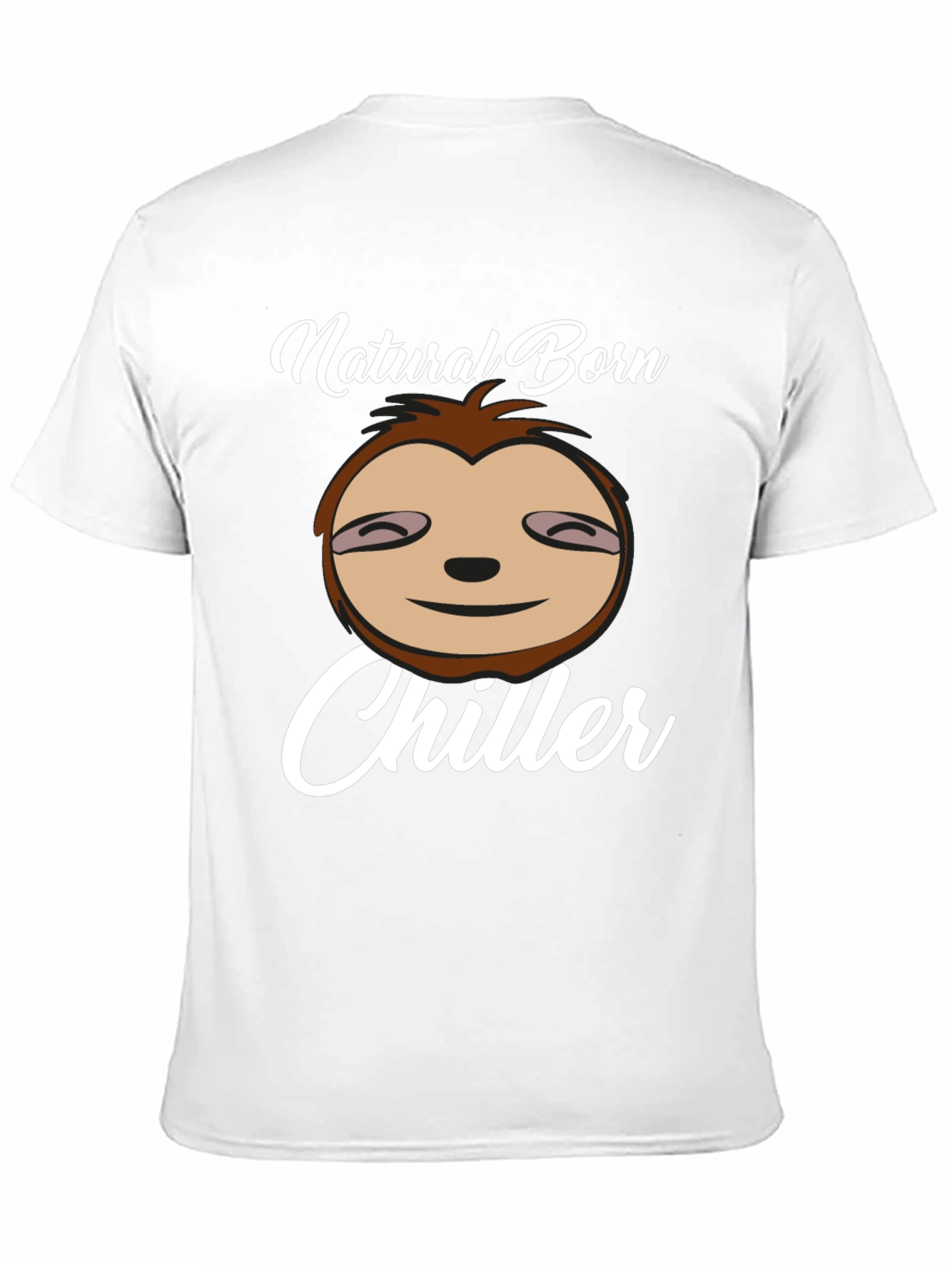 Natural Born Chiller Sloth Graphic Tee