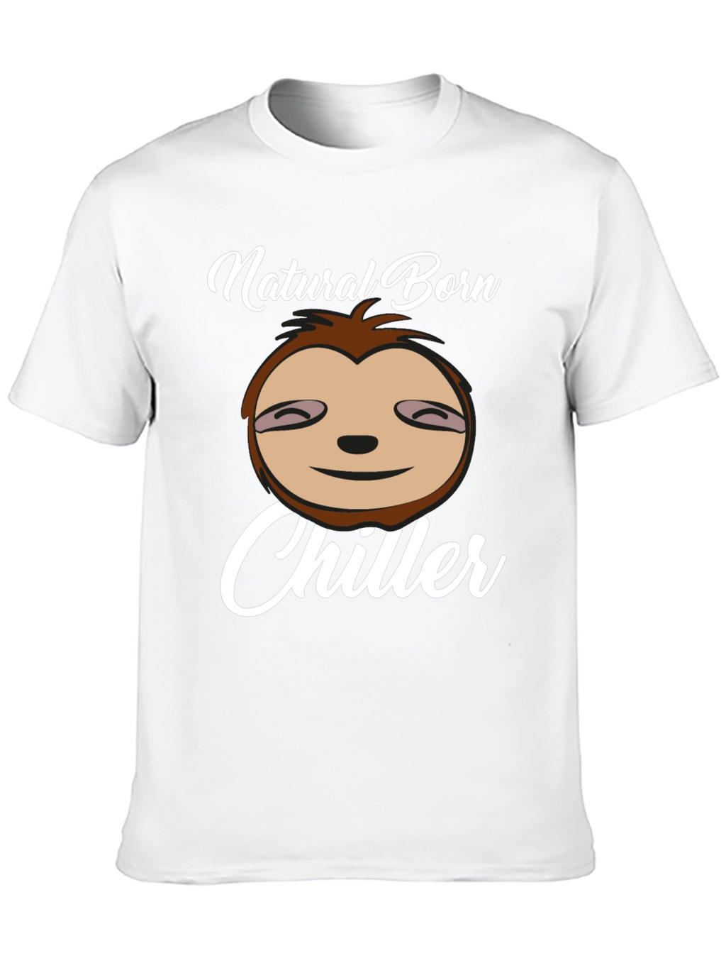 Natural Born Chiller Sloth Graphic Tee