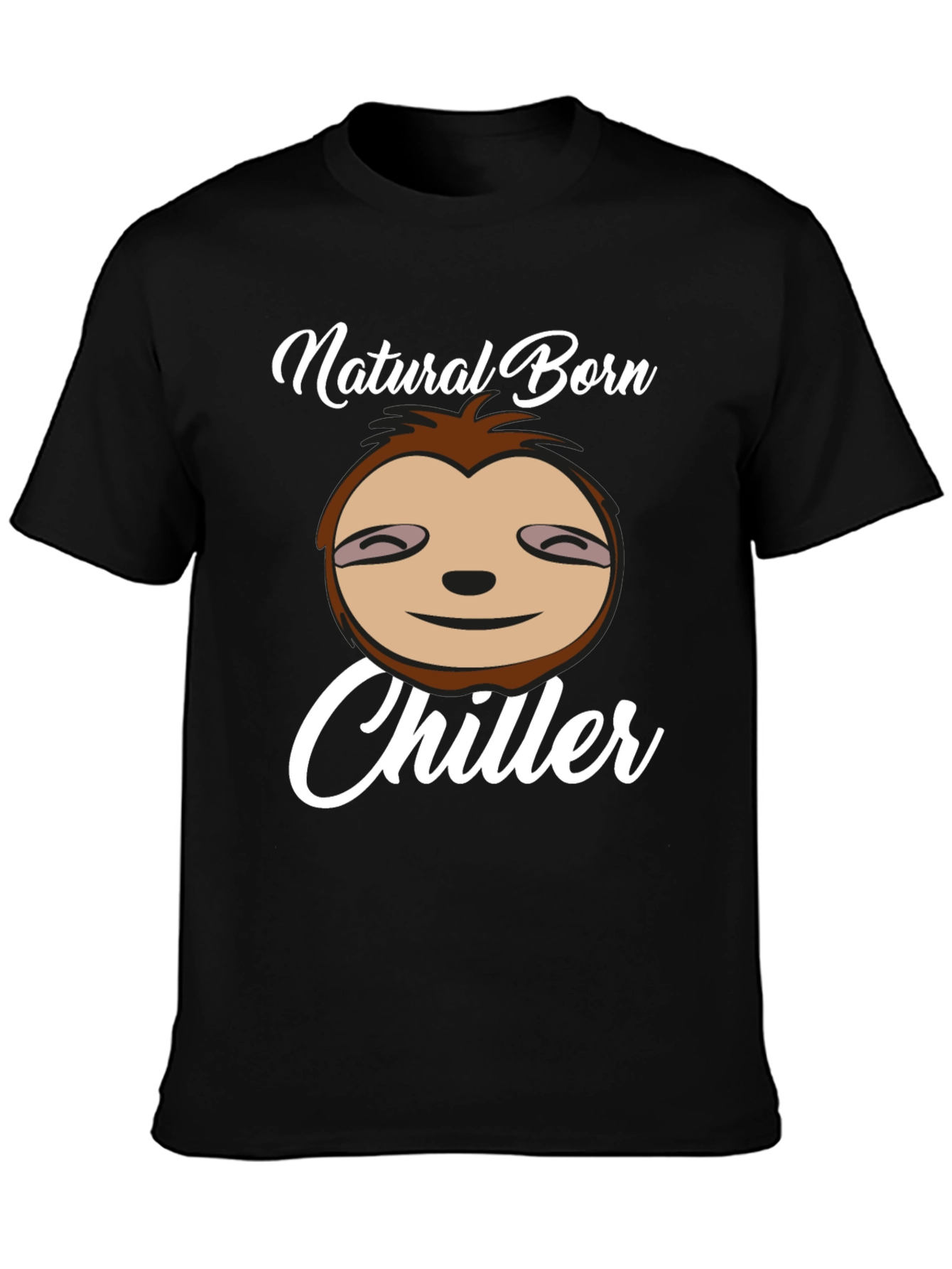 Natural Born Chiller Sloth Graphic Tee