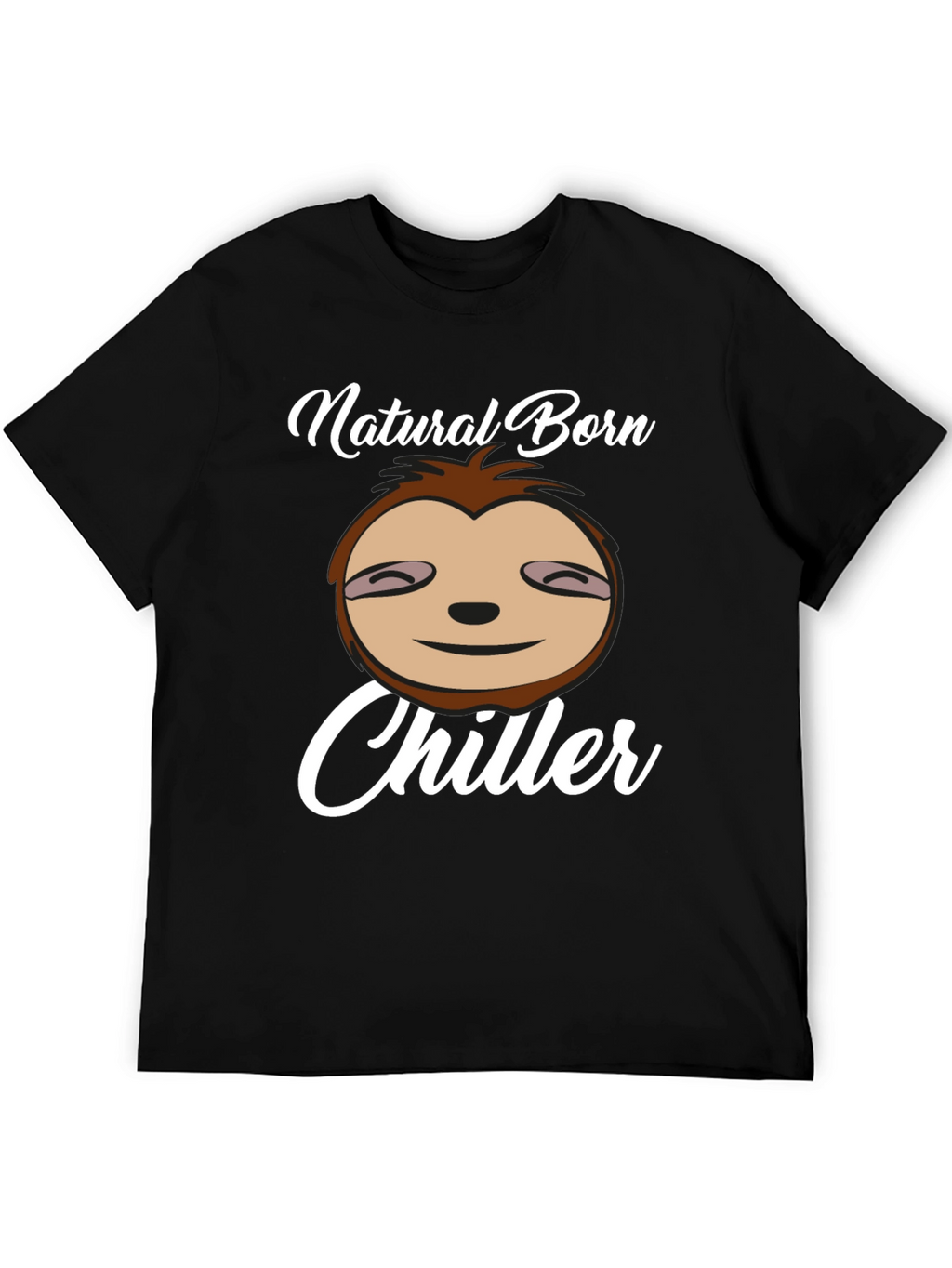 Natural Born Chiller Sloth Graphic Tee